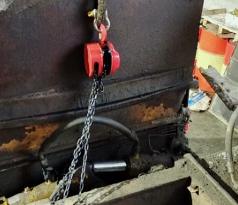 没有悬挂点时怎么挂倒链