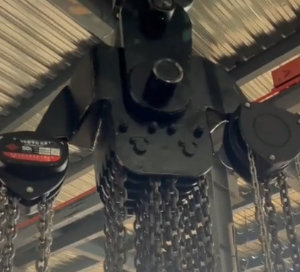 50吨倒链怎么在车间转移重物