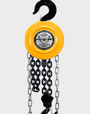 矫平机检修零部件拆卸用手拉葫芦起吊移动