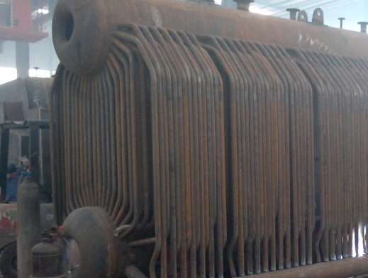 电厂检修锅炉水冷壁管冠航手拉葫芦的使用情况