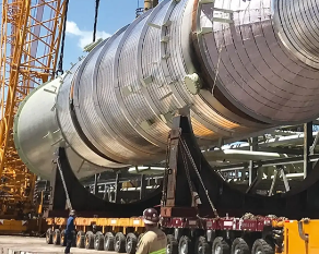 化工厂蒸馏塔运输安全冠航手拉葫芦关键保障